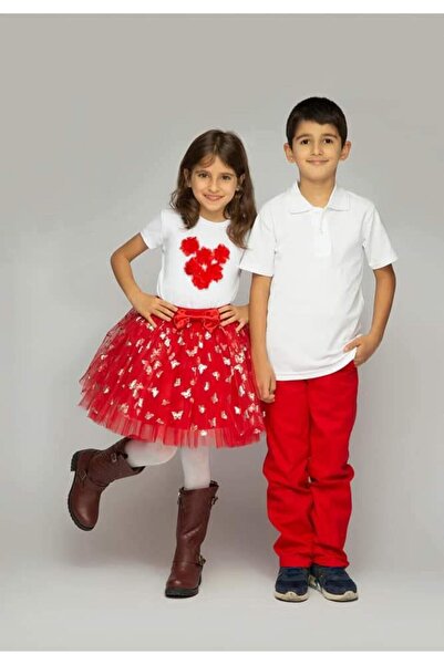 Papatya Baby Kids 23 أبريل أزياء العرض الأولاد بنطلونات الأطفال