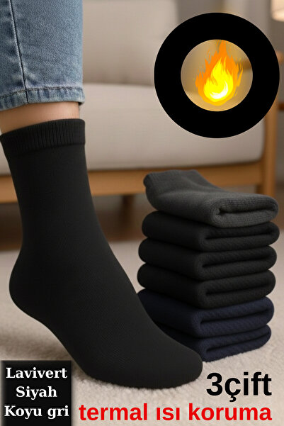 mrmpro Unisex 3-Piece Thermal Socks Economic Package