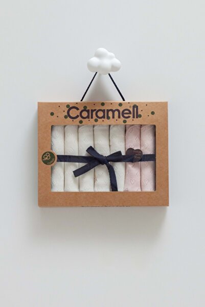 Caramell All Time Girl 7-Piece Boxed Baby Wipes Ecru