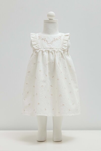 Caramell حقيبة نسائية صغيرة من الكتان باللون الإكرو