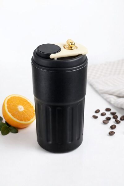 OEM Cana termos cafea, afișaj digital al temperaturii-oțel inoxidabil, păstre...