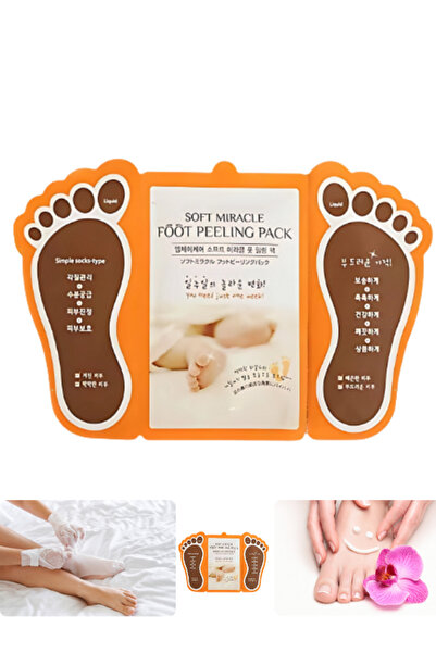 pınaxar Ayak Peeling Maskesi 1’li – Soyulma Etkili, Ölü Deri Temizleyici ve P...