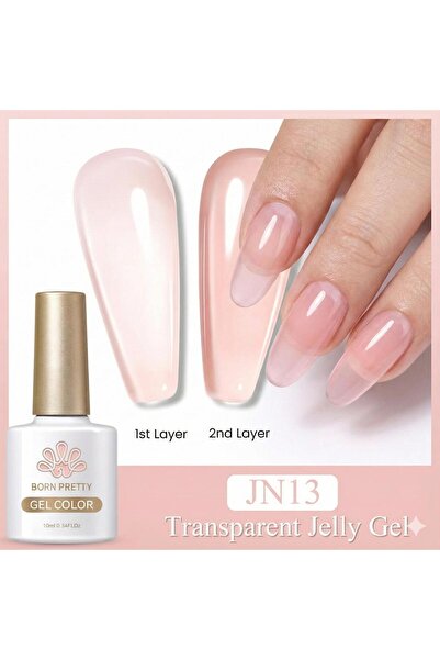 Born Pretty 10ml Jelly Nude Seri Kalıcı Oje JN13 (56347)