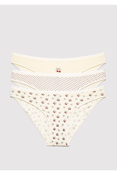 Mavi 3lü Klasik Külot 1913820-70007