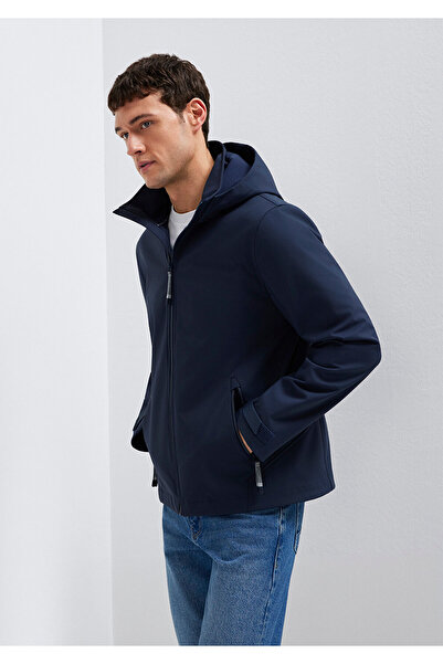 Mavi Hooded Navy Blue Jacket Regular Fit / Normal Cut 0110763-86623