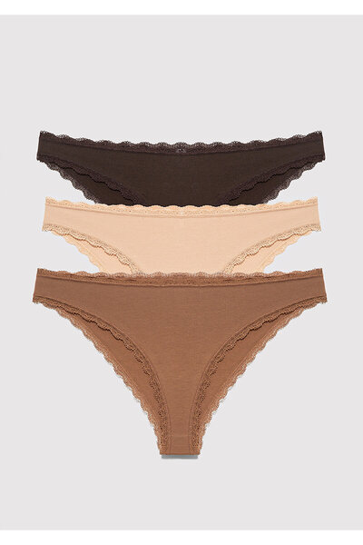 Mavi 3lü Brazilian Külot 1914123-29718