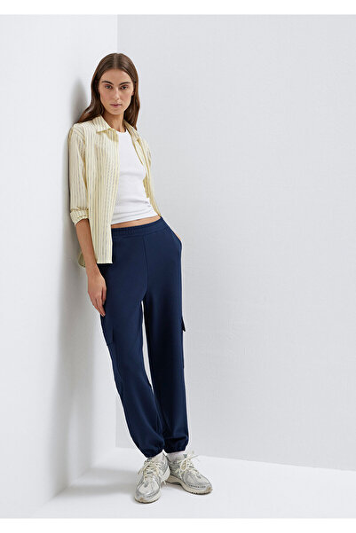 Mavi Navy Blue Cargo Sweatpants 1011176-70497