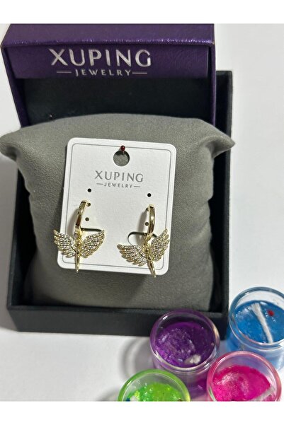 XUPING JEWELRY Dragonfly Hoop Earrings