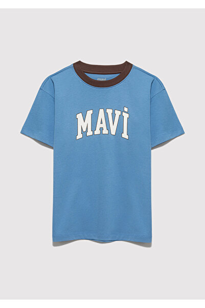 Mavi Logo Printed T-Shirt Loose Fit / Relaxed Comfortable Cut 6610417-70724