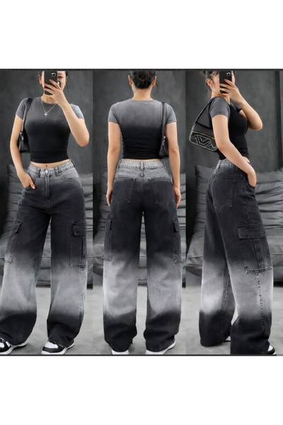 Semesia Blugi largi cu buzunare pentru transport