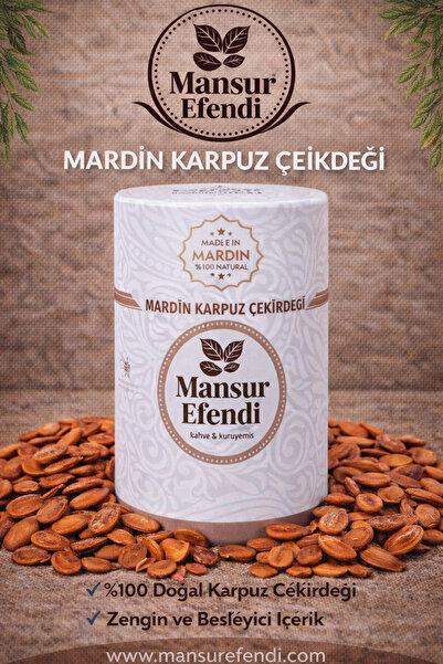 Mansur Efendi Mardin Karpuz Çekirdeği Kutulu Net 800 gr