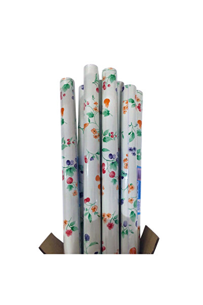 Bigpoint Adhesive Foil 2m Floral Pattern No:105 X 12 Rolls