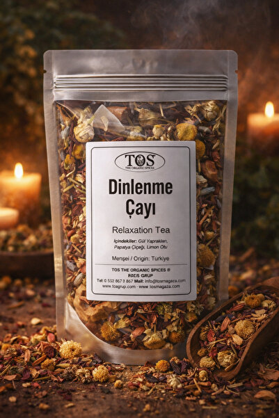 TOS The Organic Spices 40 جرام (الأول) الجودة) شاي الاسترخاء - شاي الاسترخاء