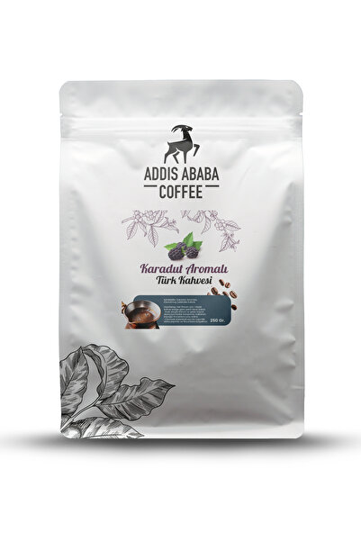 Addis Ababa Coffee Karadut Aromalı Türk Kahvesi - 250 Gr.