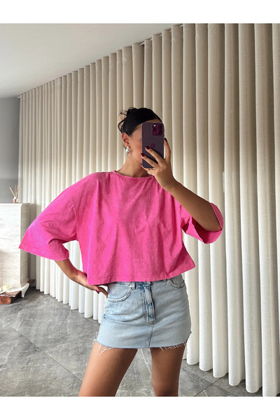 mydukkan.co Washable Flat Crop Basic - Pink