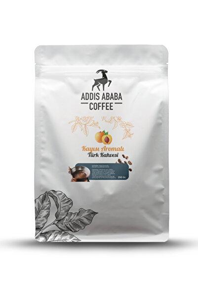 Addis Ababa Coffee 250 جرام قهوة تركية بنكهة المشمش