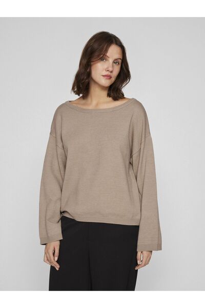 VILA Strickpullover Langarm
