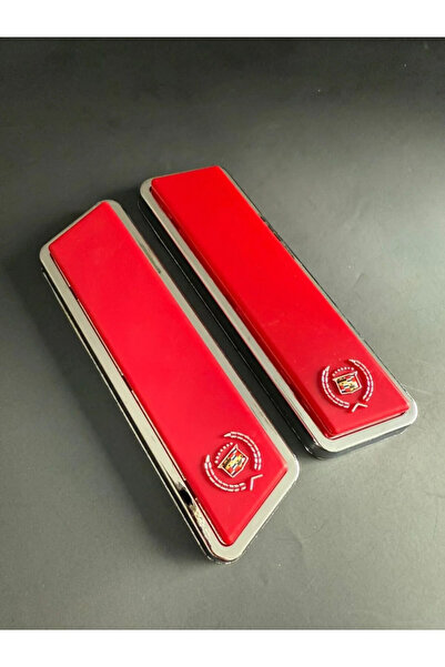 BsElektronik حامل مصباح بتصميم أحمر خاص للمُلصقات، حامل جرائد كاديلاك