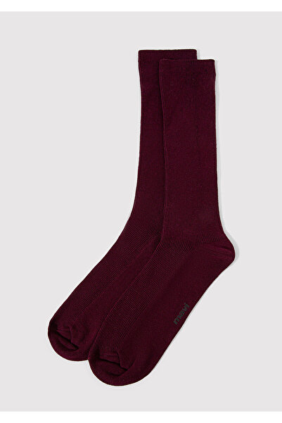 Mavi Burgunderfarbene Socken 1911884 -70434