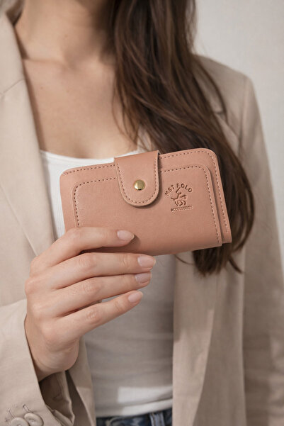 GK GAMZELİRENKLERİM LUXURY FASHION&ACCESSORIES Lux Soft Leather Wallet with H...