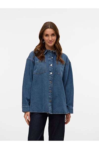 Vero Moda Jeanshemd VMJENNIE Jeanshemd