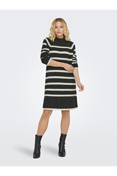 JDY Strickkleid JDYMILEY Midikleid