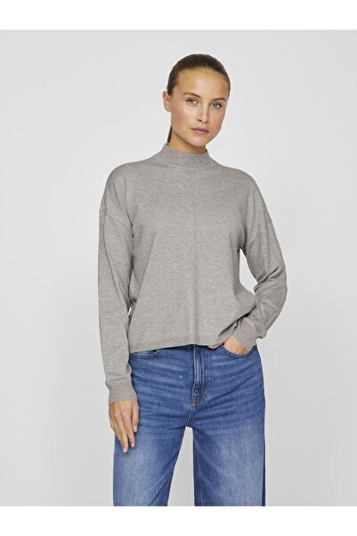 VILA Strickpullover Yüksek Yaka