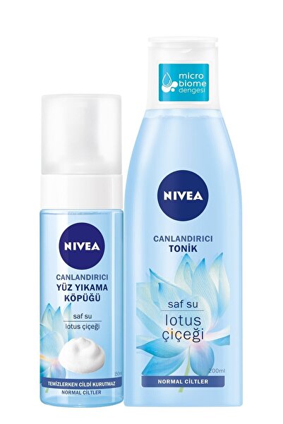 NIVEA Revitalizing Face Wash Foam Normal Skin, 150ml Revitalizing Tonic Norma...