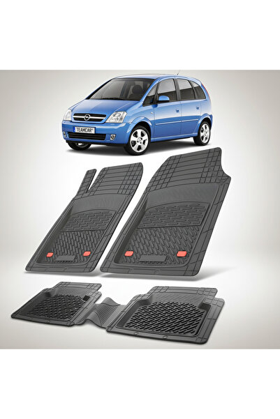 TEAMCAR Covorase Auto TeamCar® Tip Tavita Opel Meriva A (2003-2010) Negru