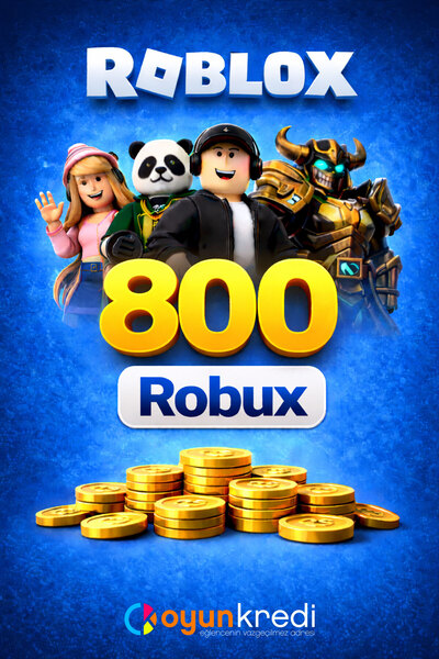 oyunkredi Roblox 800 Robux - USD