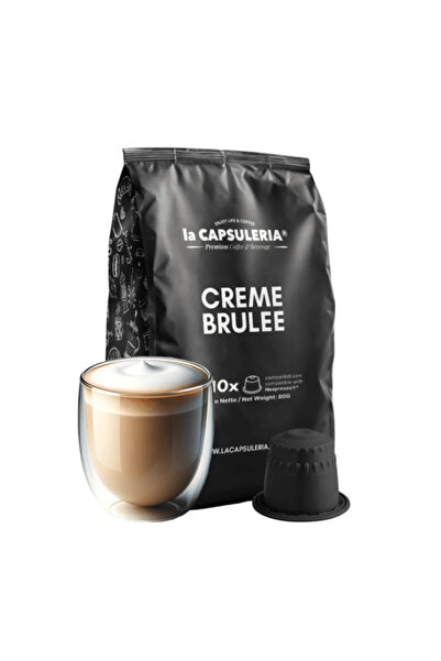 La Capsuleria Creme Brulee, 10 capsule compatibile Nespresso, La Capsuleria