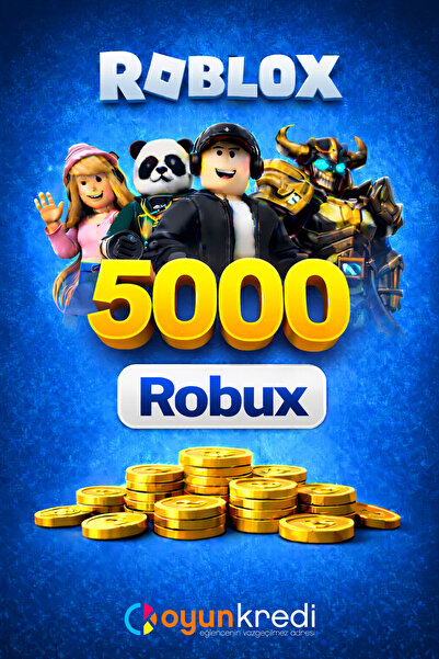oyunkredi Roblox 5000 Robux - USD