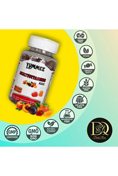 YUMMEE KIDDY Multivitamine, 60 jeleuri gumate, fara zahar, aromate