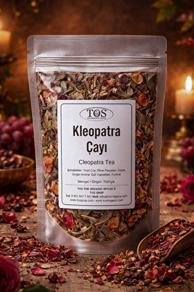 TOS The Organic Spices شاي كليوباترا - 40 جم، الأول جودة
