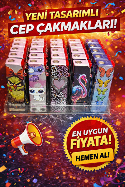 DoğanÇakmak Çakmak 5 li küp metal jet rüzgar