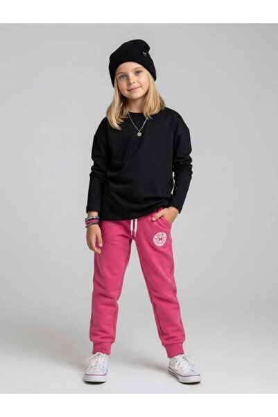 Zekids Κοριτσίστικο βαμβακερό φούτερ - Ελαστική μέση