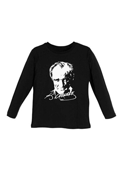 trenddünya Unisex μακρυμάνικο μπλουζάκι με ατατούρκικη στάμπα 23 Απριλίου 29 ...