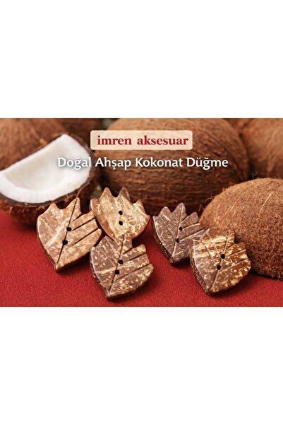 İMREN AKSESUAR كوكولاتة طبيعية مقطوعة بالليزر على شكل ورقة شجر مقاس 3 سم، عبو...