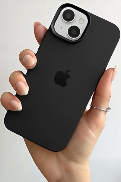 ProNorth Iphone 15 Uyumlu Kılıf Logolu Lansman Soft Yumuşak Içi Kadife Siliko...