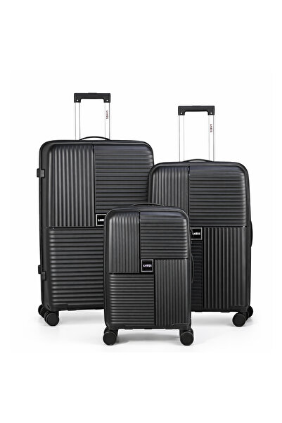 Kairos Luggage Set 3-Piece Polypropylene (20″/24″/28″) Carry-On & Checked Sui...
