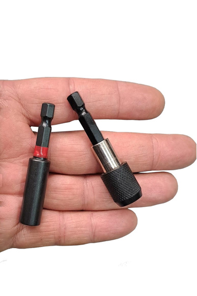 Depolife Bits tutucu Aparatı Hızlı Değiştirme Aparatı 2 Adet Magnetik Yaylı B...