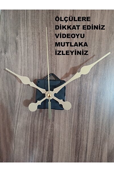 CNR SHOP Saat Makinesi, Akar Sessiz Duvar Saati Mekanizması, 14 MM şaft, Akre...