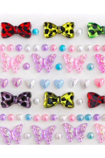 Next Plus Autocolant cu piatră prețioasă tridimensională pentru față și corp,...