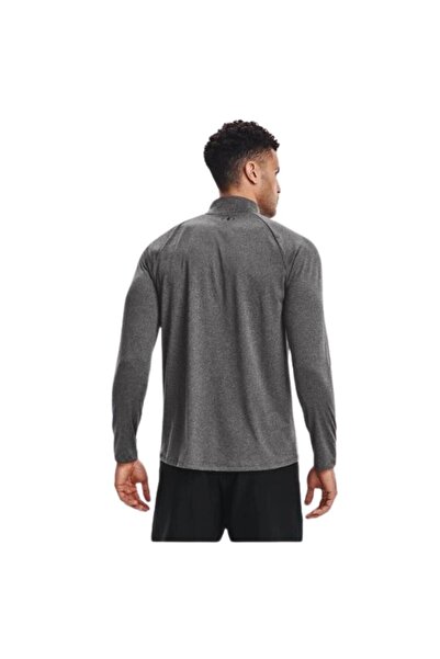 Under Armour Ua Tech 2.0 1/2 Zip 1328495-090 Gri Tişört