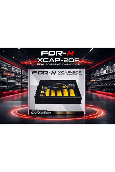 For-X XCAP-20F GERÇEK 20 FARAT AMFİ KAPASİTÖR 2026
