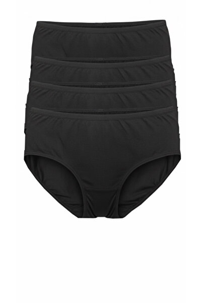 Berrak Yüksek Bel Modal Kadın Külot 4’lü Paket