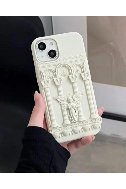 KILIF HOUSE حافظة ملائكية ثلاثية الأبعاد متوافقة مع آيفون