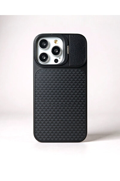 KILIF HOUSE حافظة متينة بنمط ألياف الكربون متوافقة مع آيفون 16 برو ماكس مع حامل