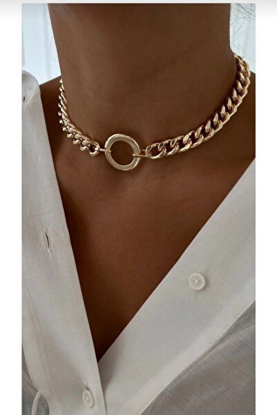 GLİTHE.CO Women's Design Detail Gourmet Choker Collar