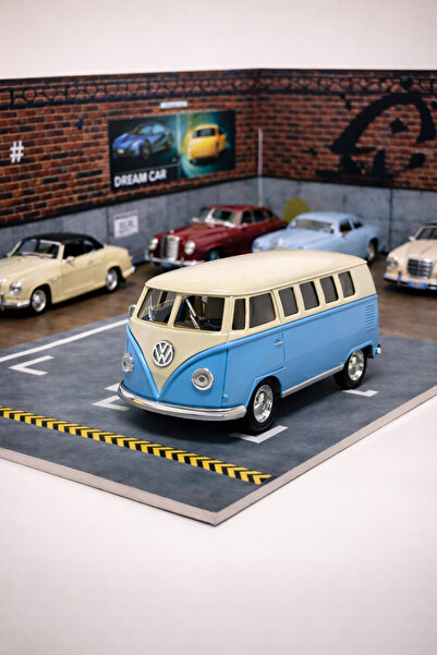 MODEL HEDİYELİK 1962 Model Lısanslı Minibüs Vosvos Bus Klasik Koleksiyon